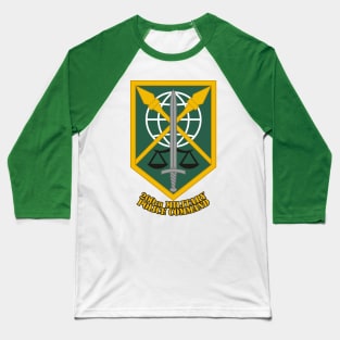 200th Military Police Command Baseball T-Shirt